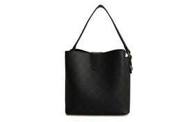 Lucky Bees Bolso tipo cubo 328 v2 - Negro y Gris